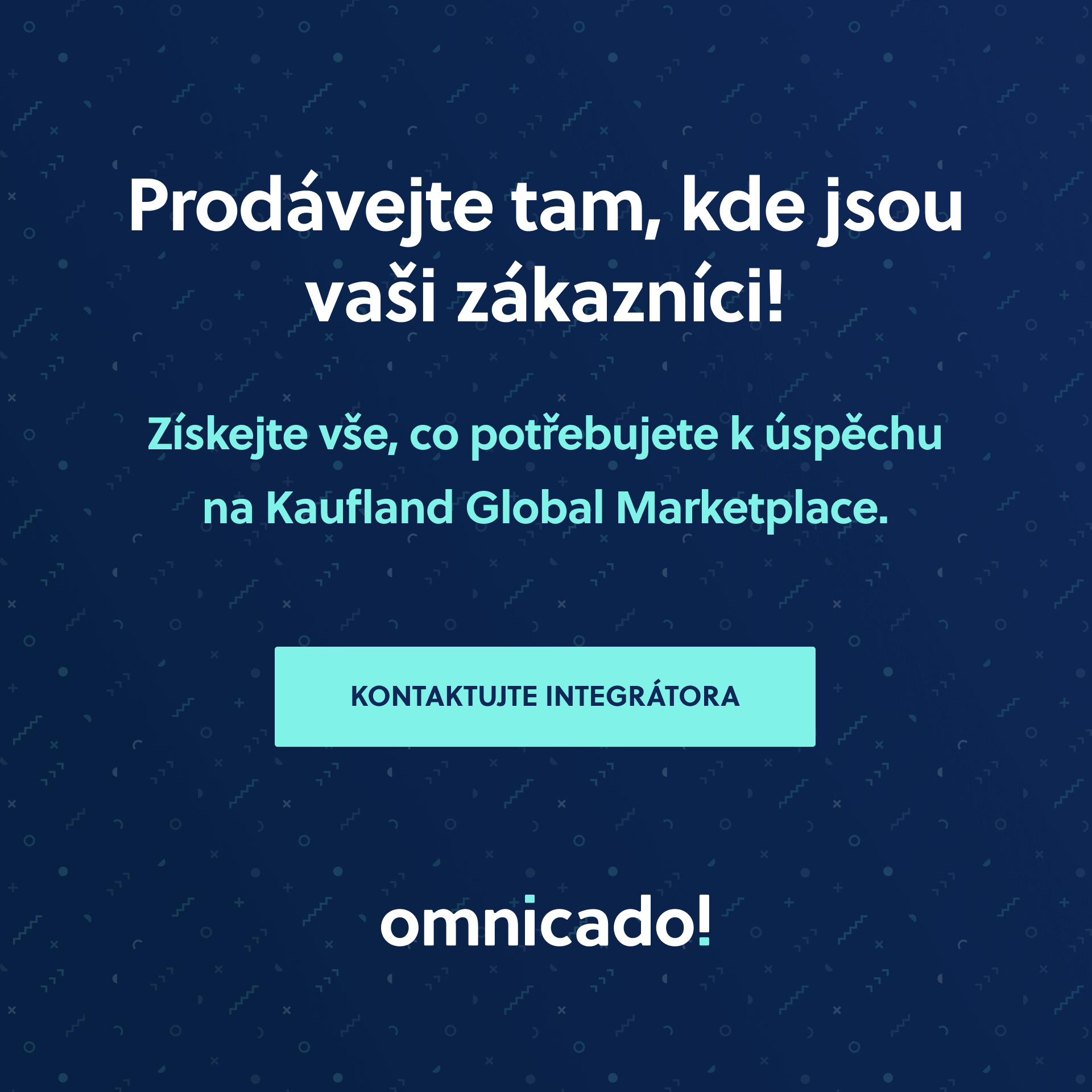 Prodávejte tam, kde jsou vaši zákazníci!
Získejte vše, co potřebujete k úspěchu na marketplaces, s platformou Omnicado.