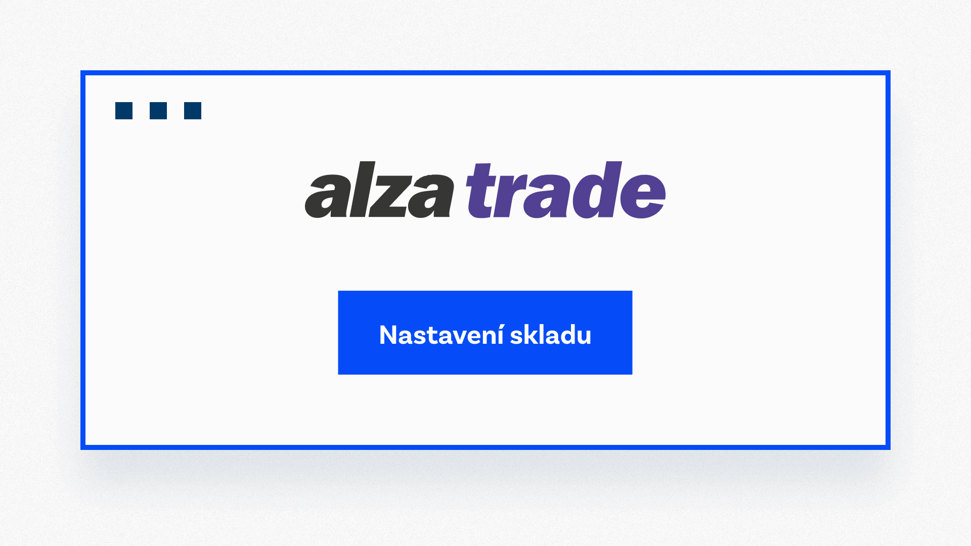 Nastavení odstávky skladu na Alza Trade, Vše o marketplace